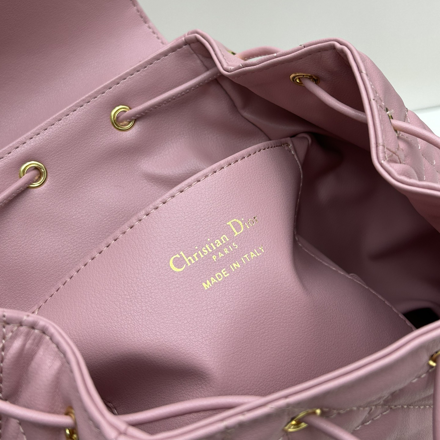 Dior caro shoulder backpack