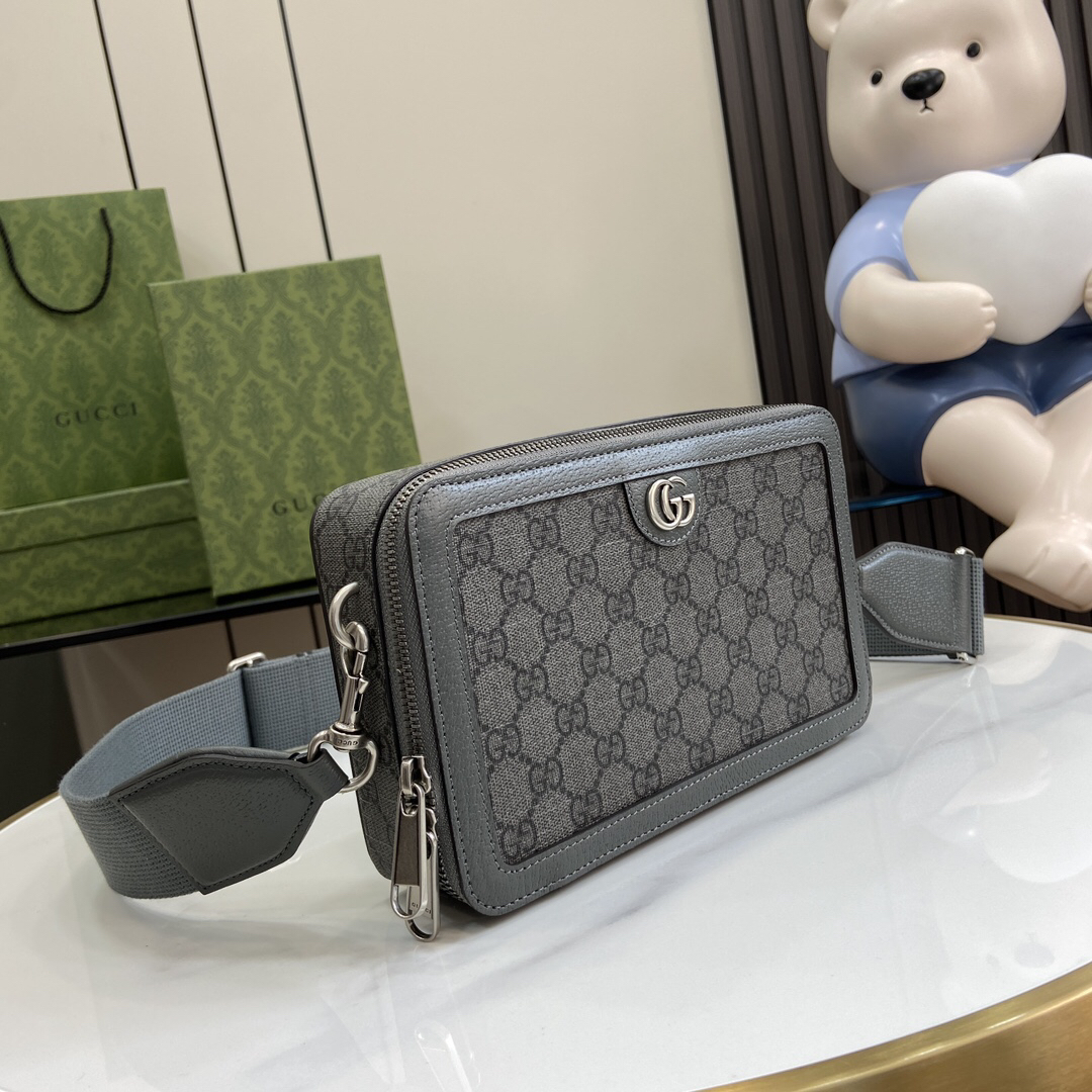 Top version Gucci cowhide ophidia shoulder bag