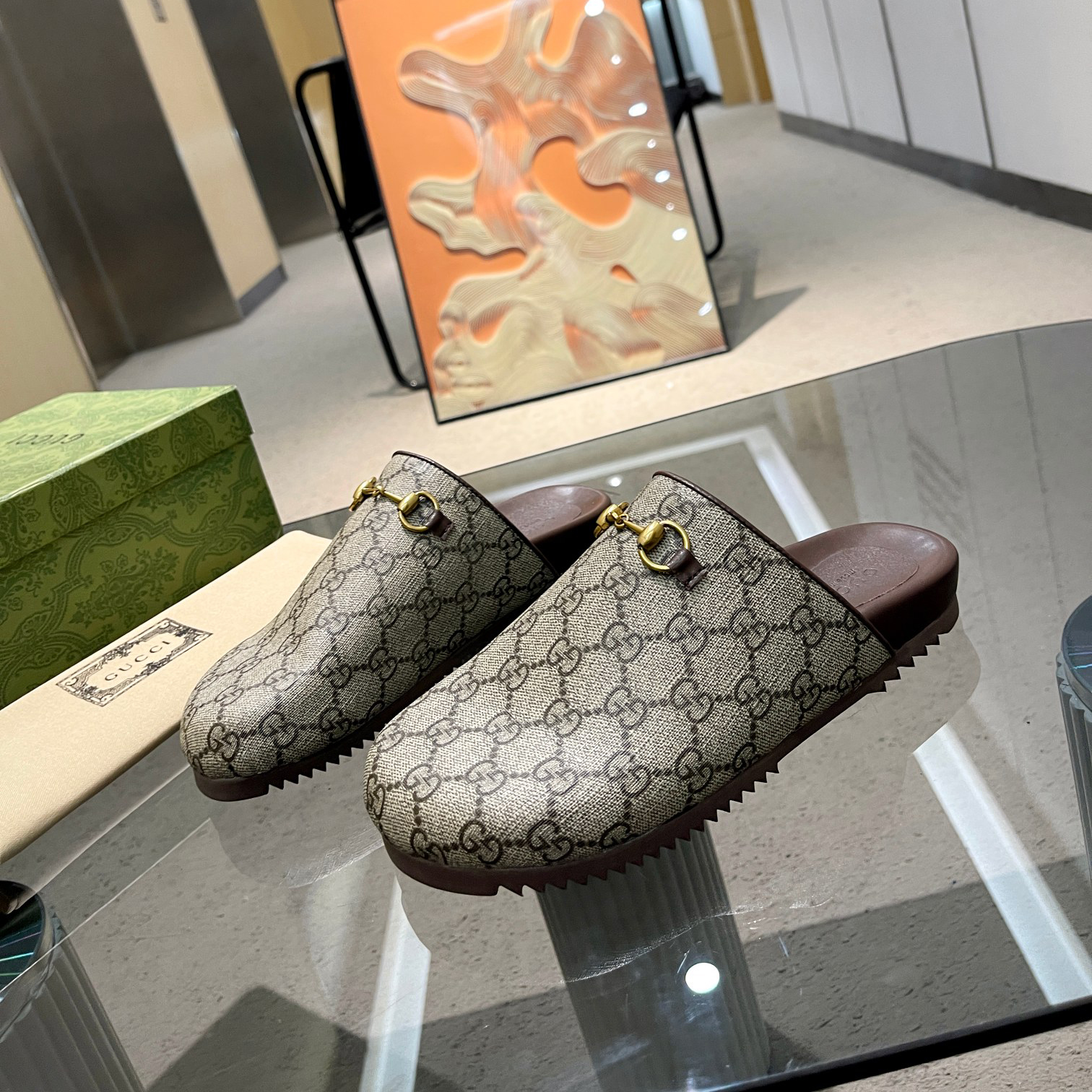 High Original Classic gucci slippers