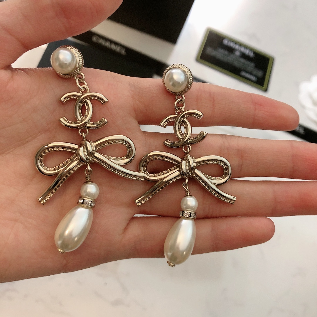 Chanel Ear studs  earrings High original