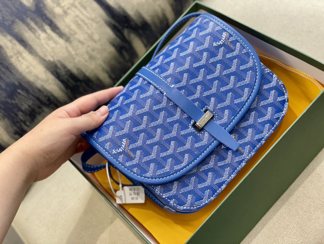 Goyard saddle bag