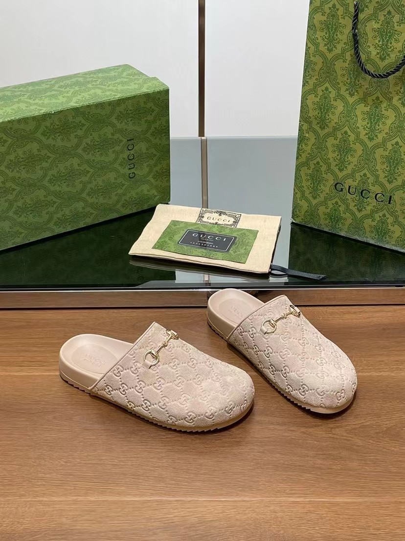 High Quality Gucci Horsebit mules Slippers
