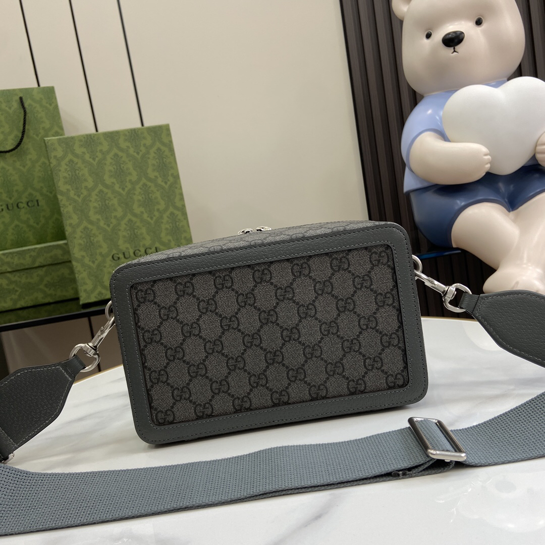 Top version Gucci cowhide ophidia shoulder bag