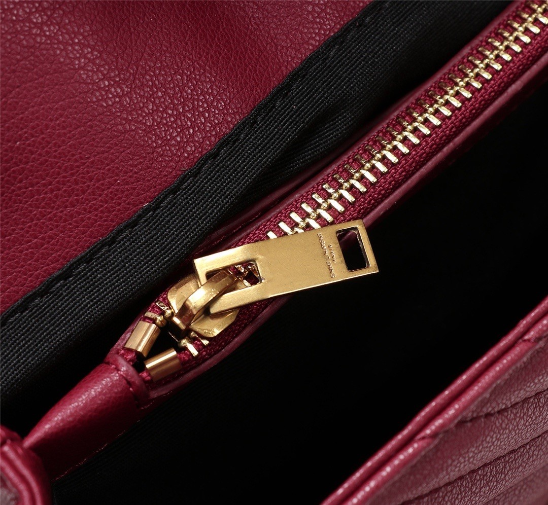 YSL Saint Laurent College medium chain bag