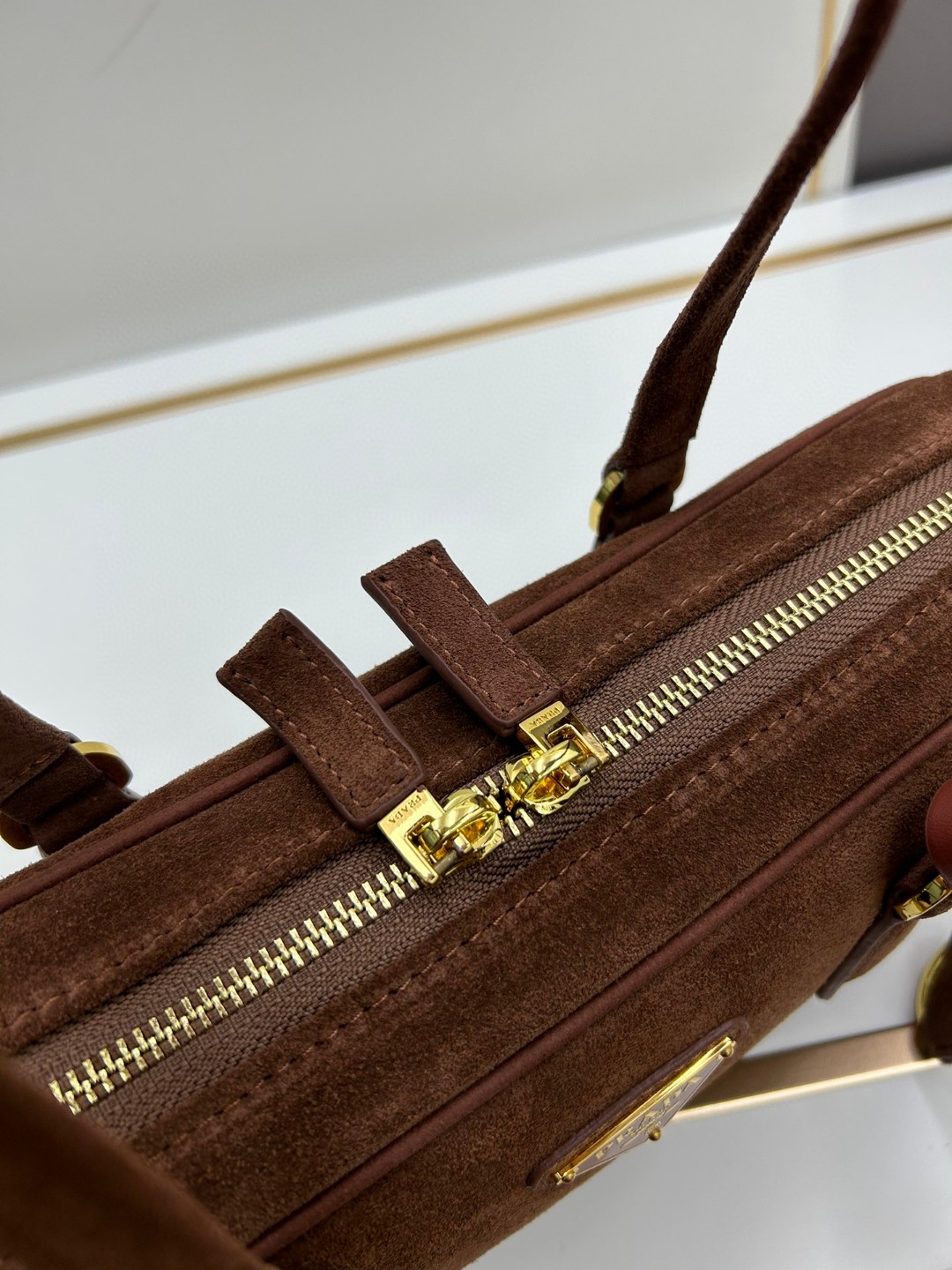 High Quality Suede Bag Real Leather Bag