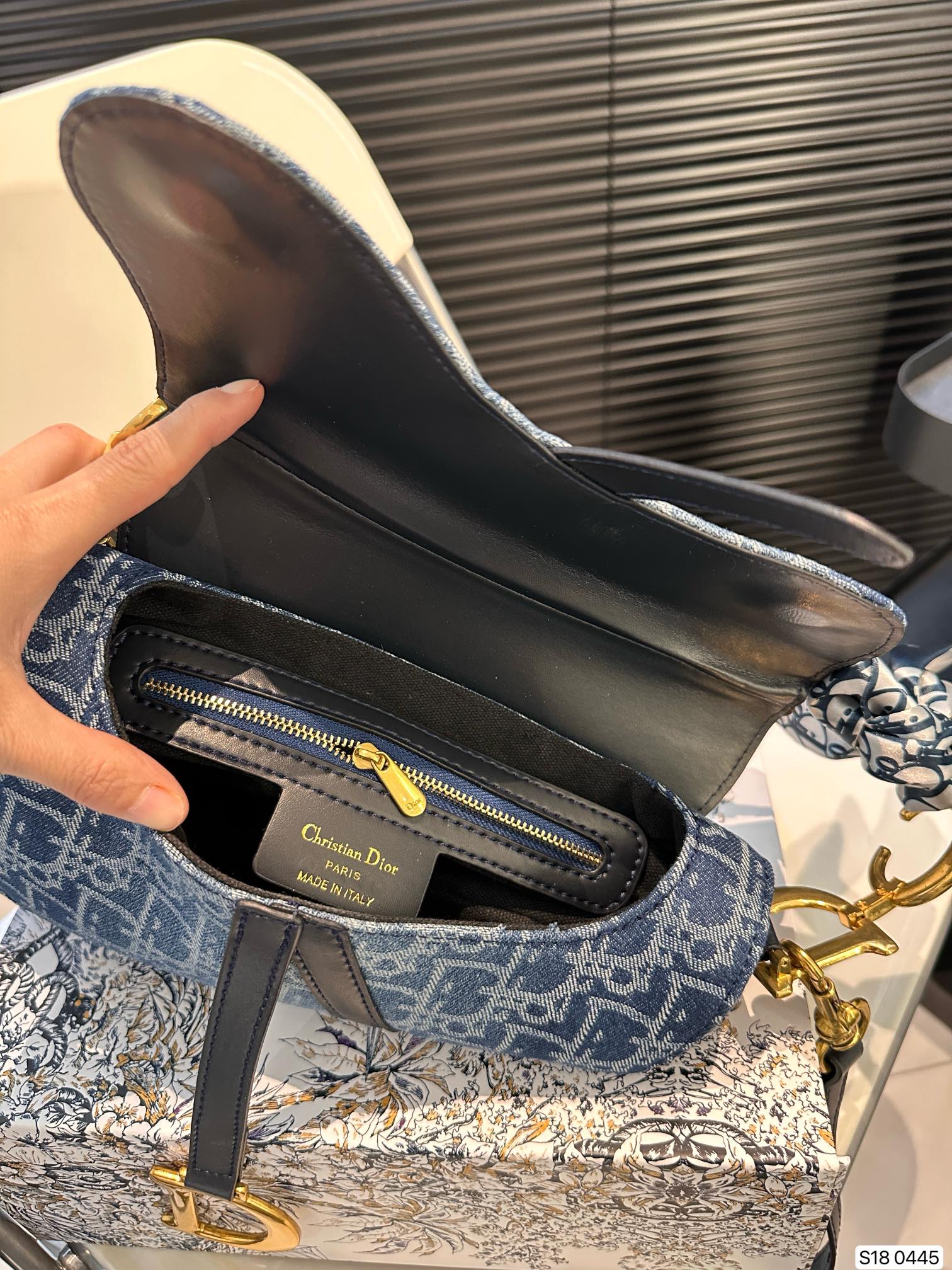 Replica DIOR Saddle  Baby bag