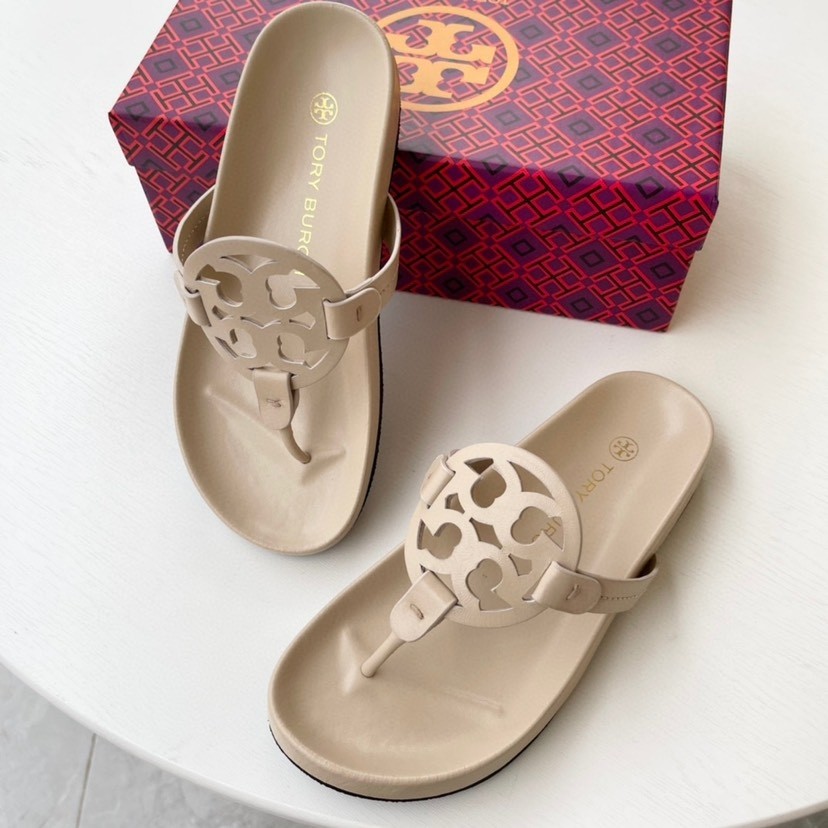 TB Tory Bruch Classic Flip Flops