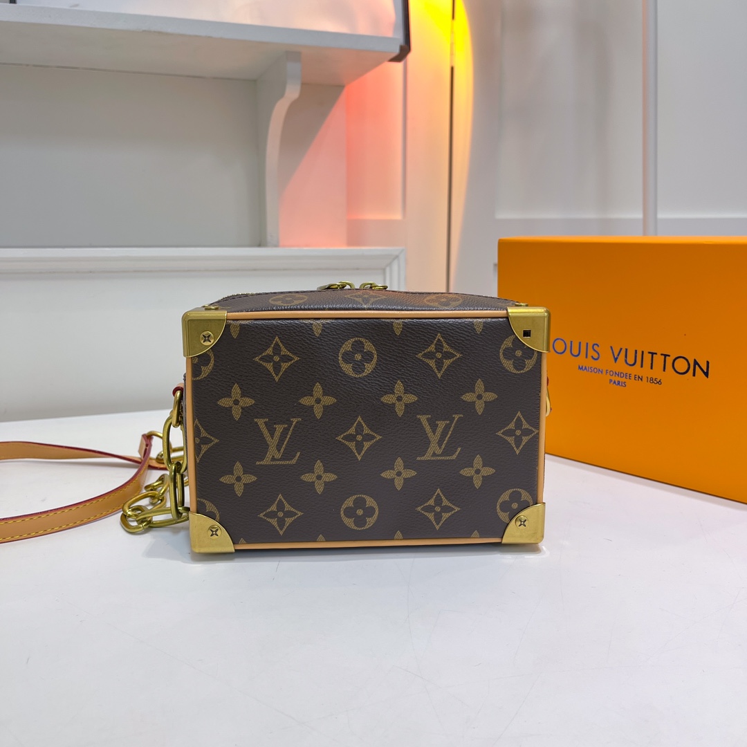 LV box shoulder bag