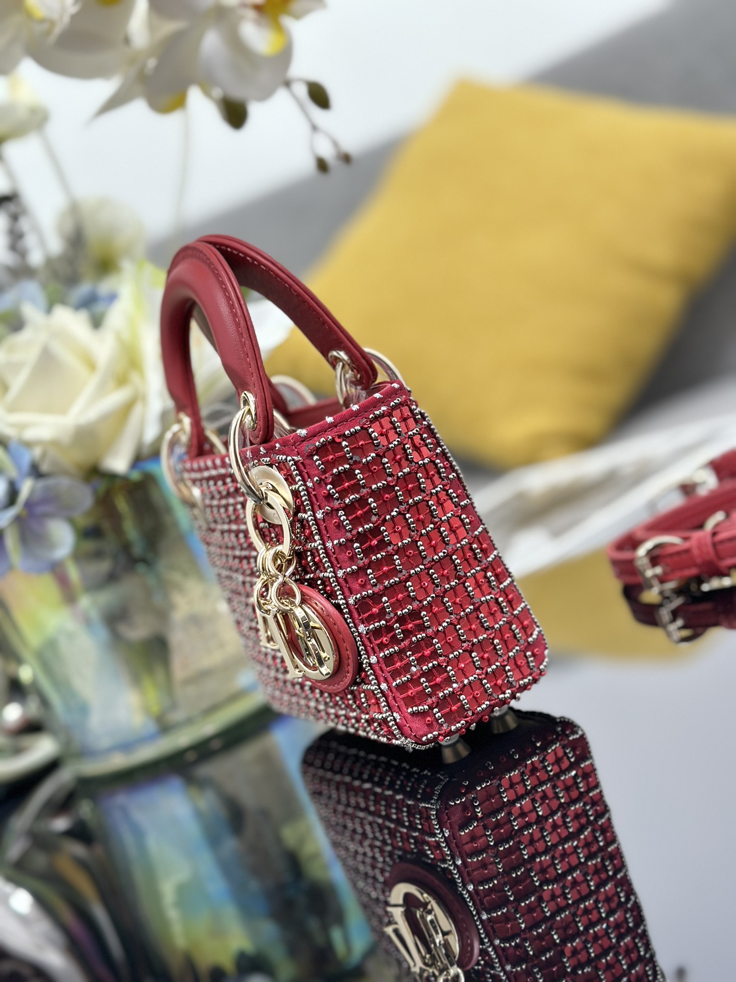 Top version Lady Dior handbag