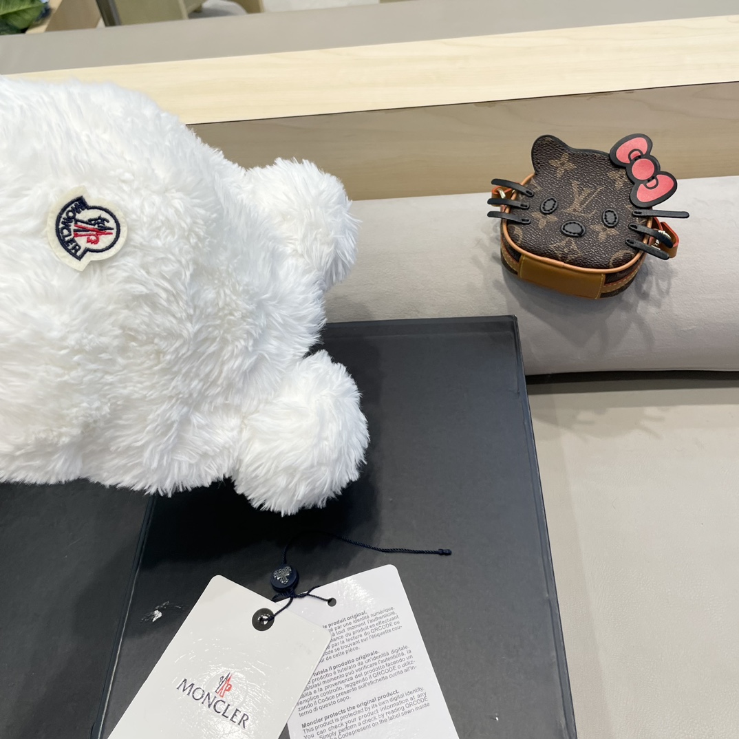 Moncler Little Bear Ears Plush Hat