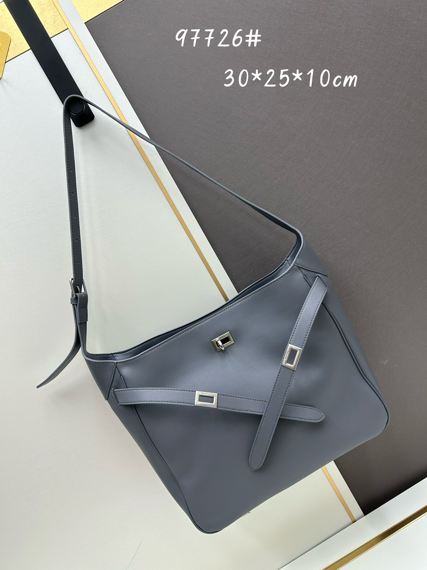 Balenciaga 24 Re-see bucket shoulder bag
