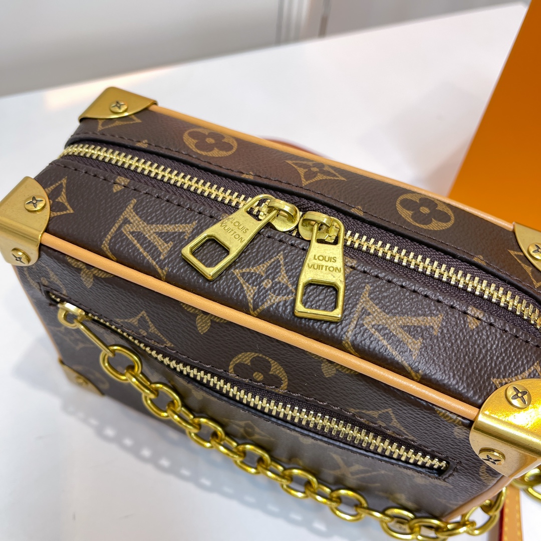 LV box shoulder bag