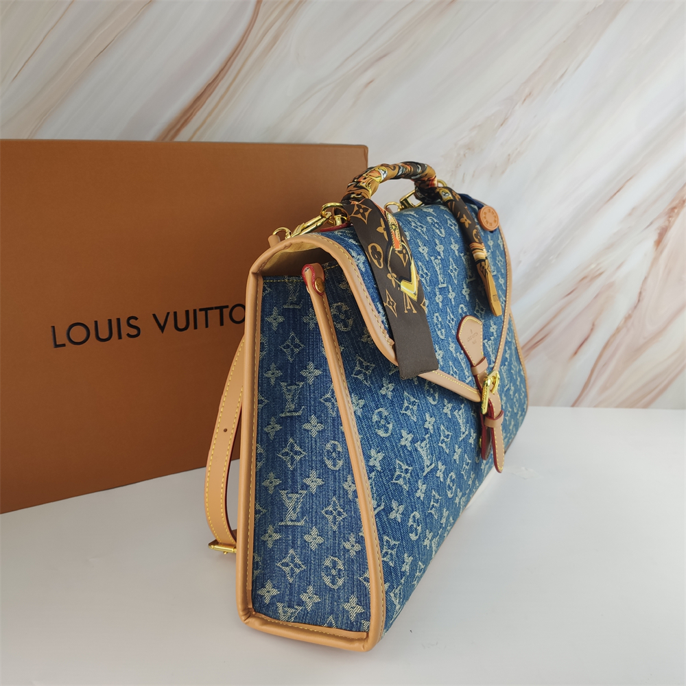 LV Louis Vuitton Denim Nurse Bag