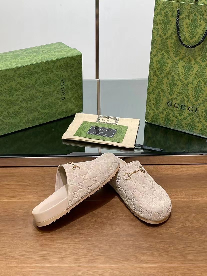 High Quality Gucci Horsebit mules Slippers