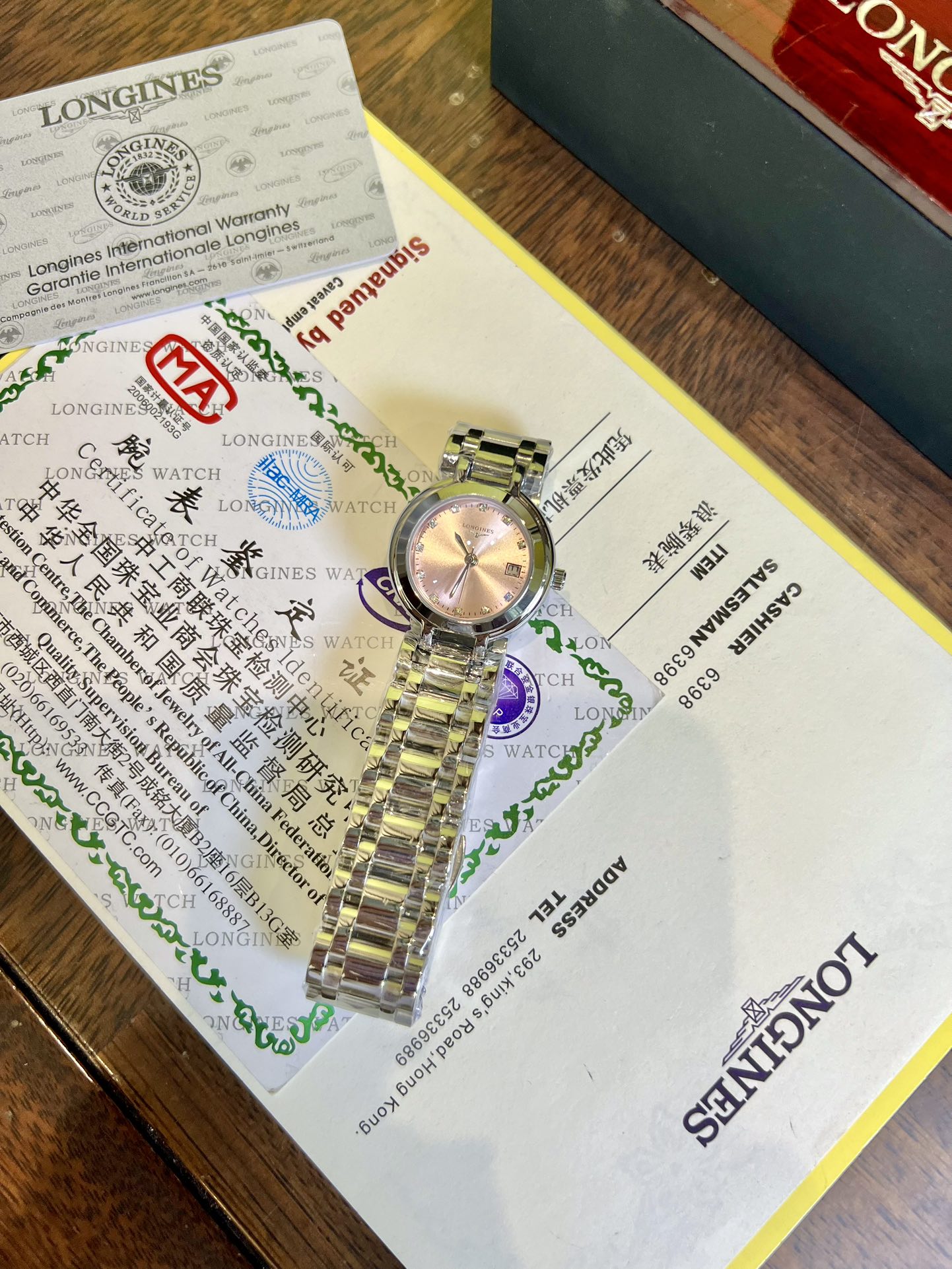 Replica Emporio Armani AR1925 Crystal Pave White Dial Stainless Steel Ladies Watch