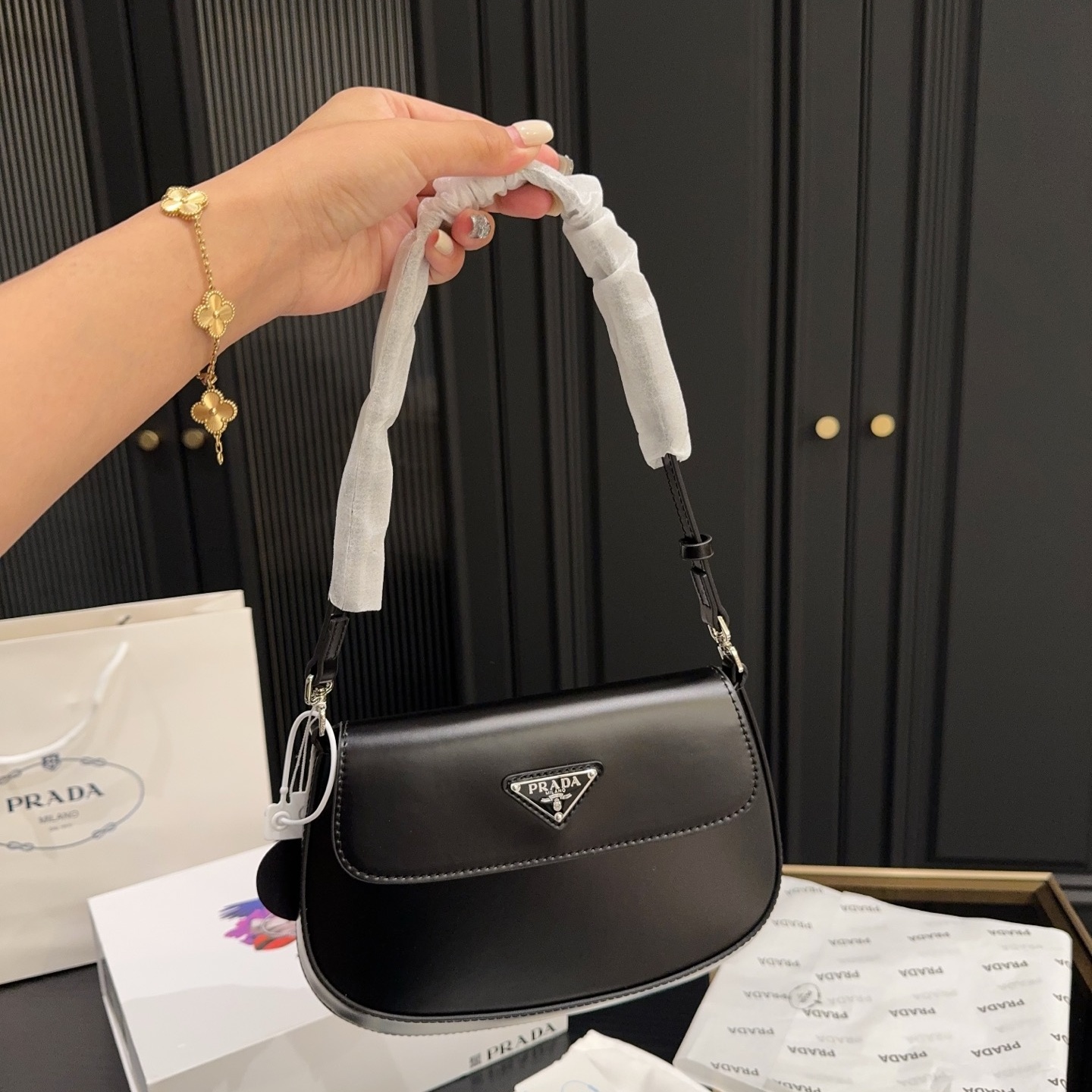 Replica - Prada Cleo Clamshell Underarm bag