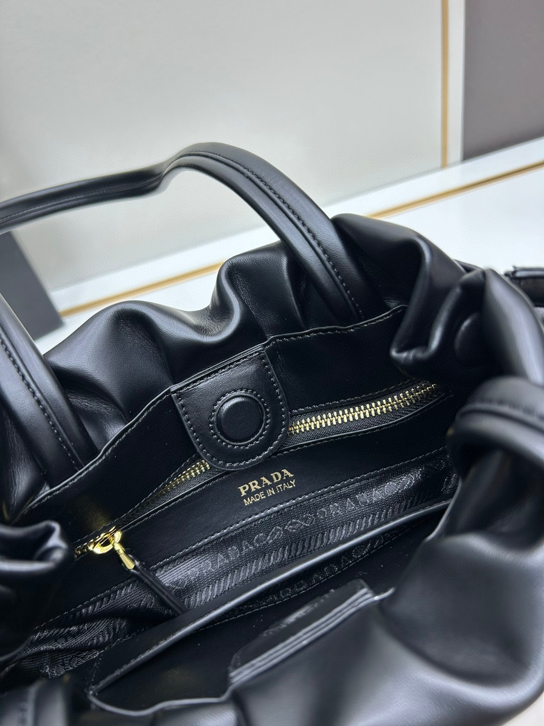 High Quality Prada Nappa Leather Shoulder Bag