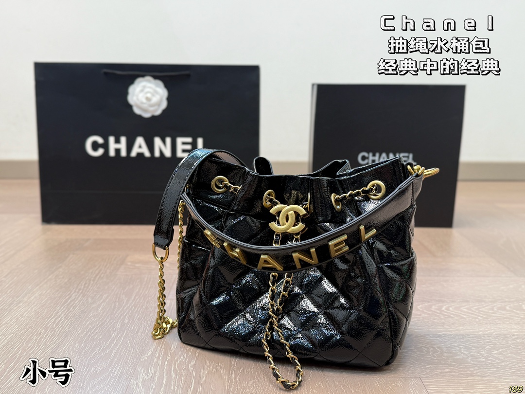 Replica -Chanel drawstring bucket bag