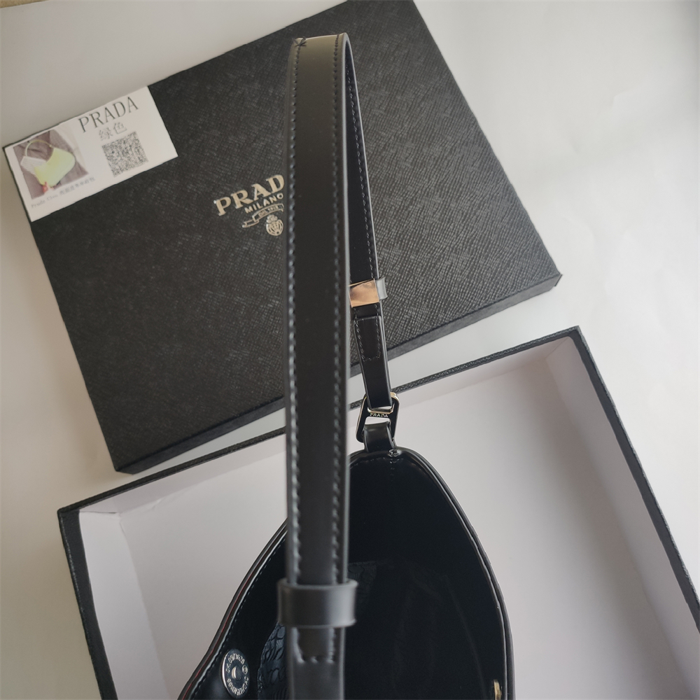 Prada Cleo Patent Leather Shoulder Bag