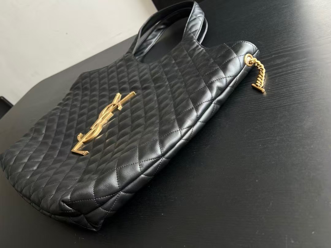 Top version YSL original leather handbag