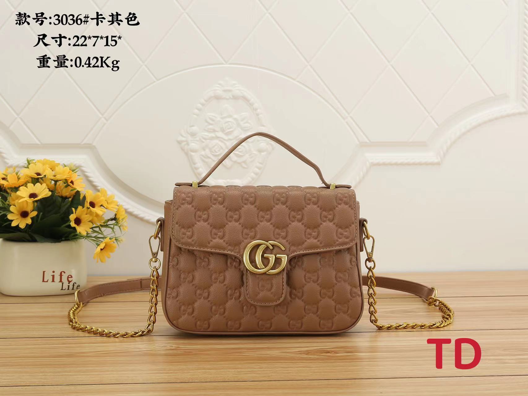 Gucci embossed bag replica