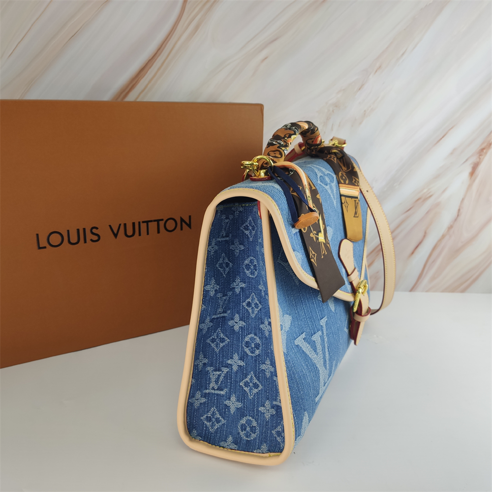 LV Louis Vuitton Denim Nurse Bag