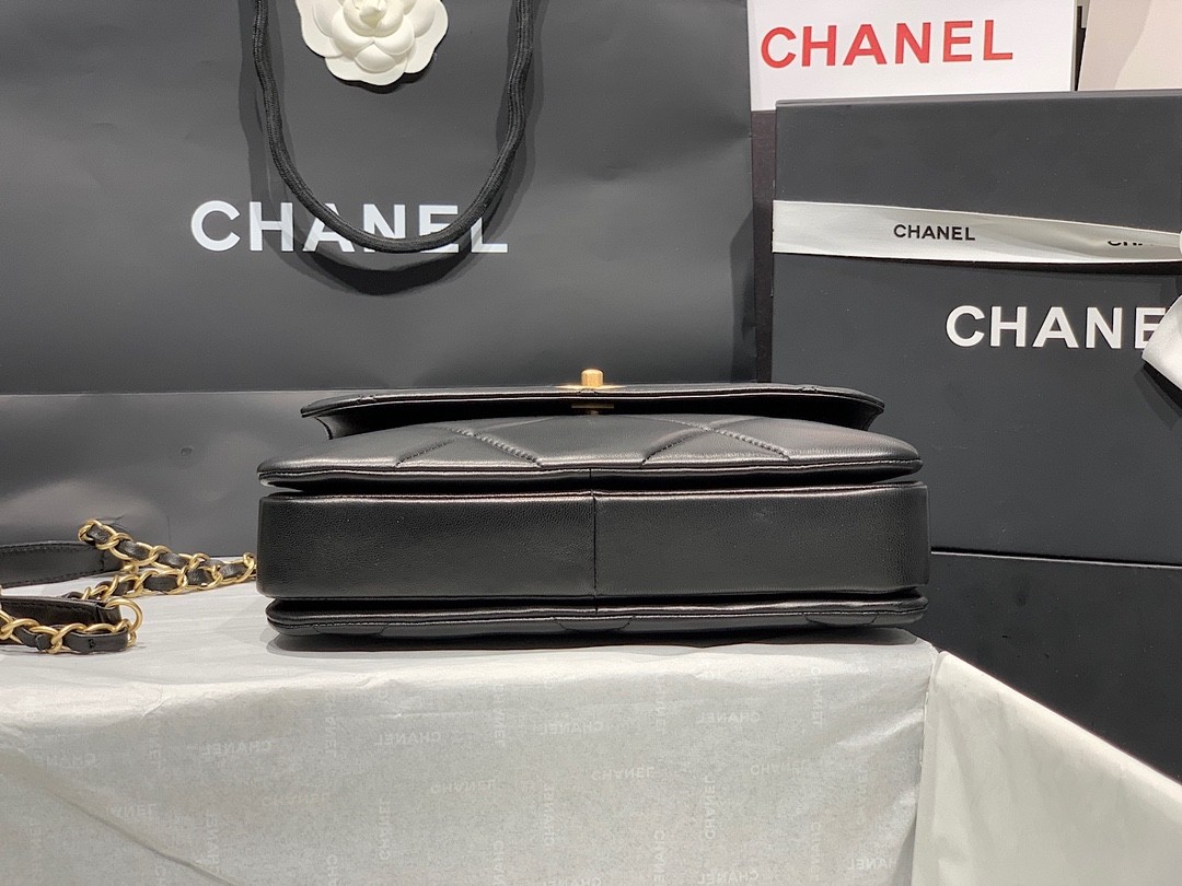 Chanel  Lambskin Quilted Trendy CC Top Handle Flap bag