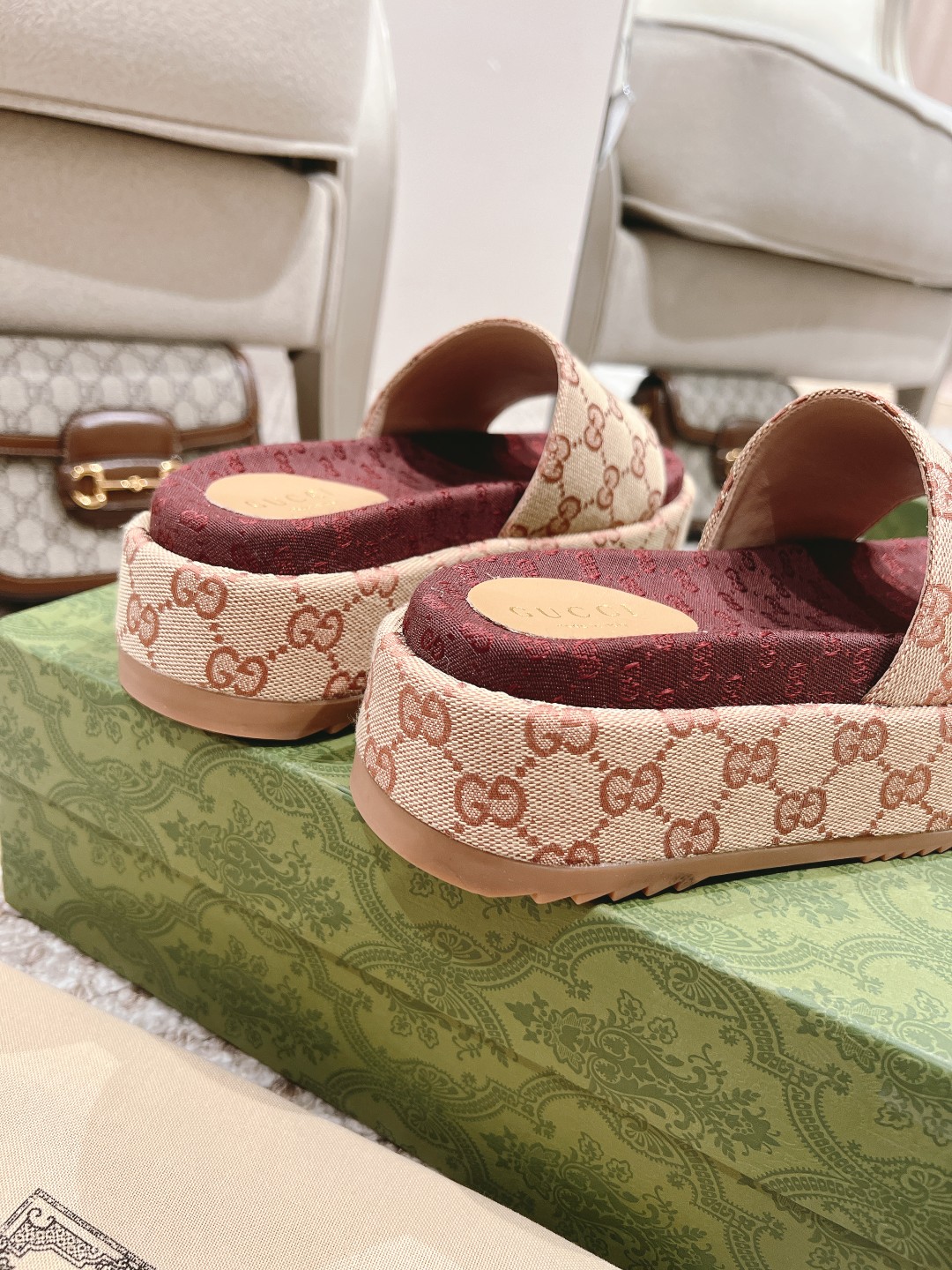 Gucci slipper 6 centimeters high