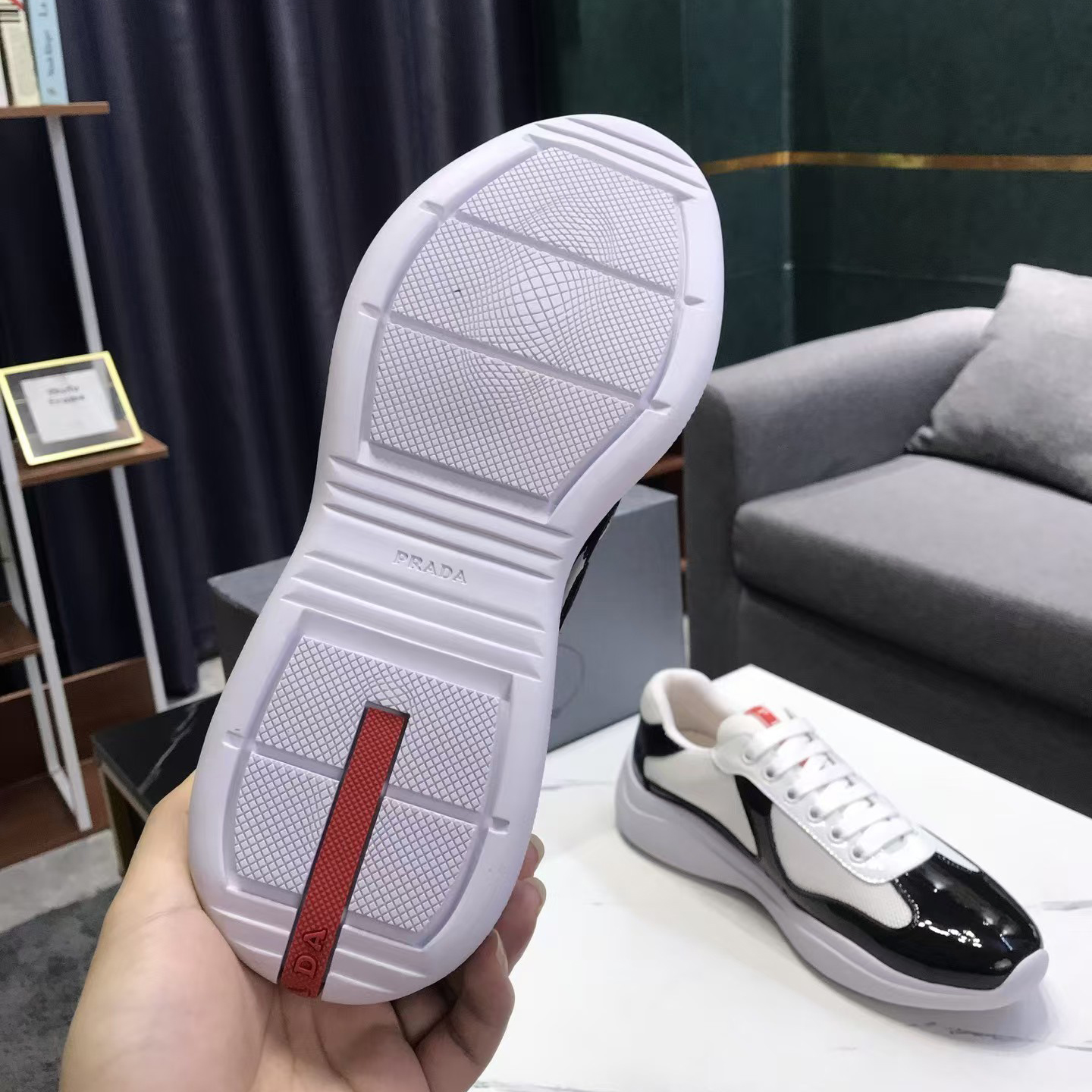 Prada sports men's shoes