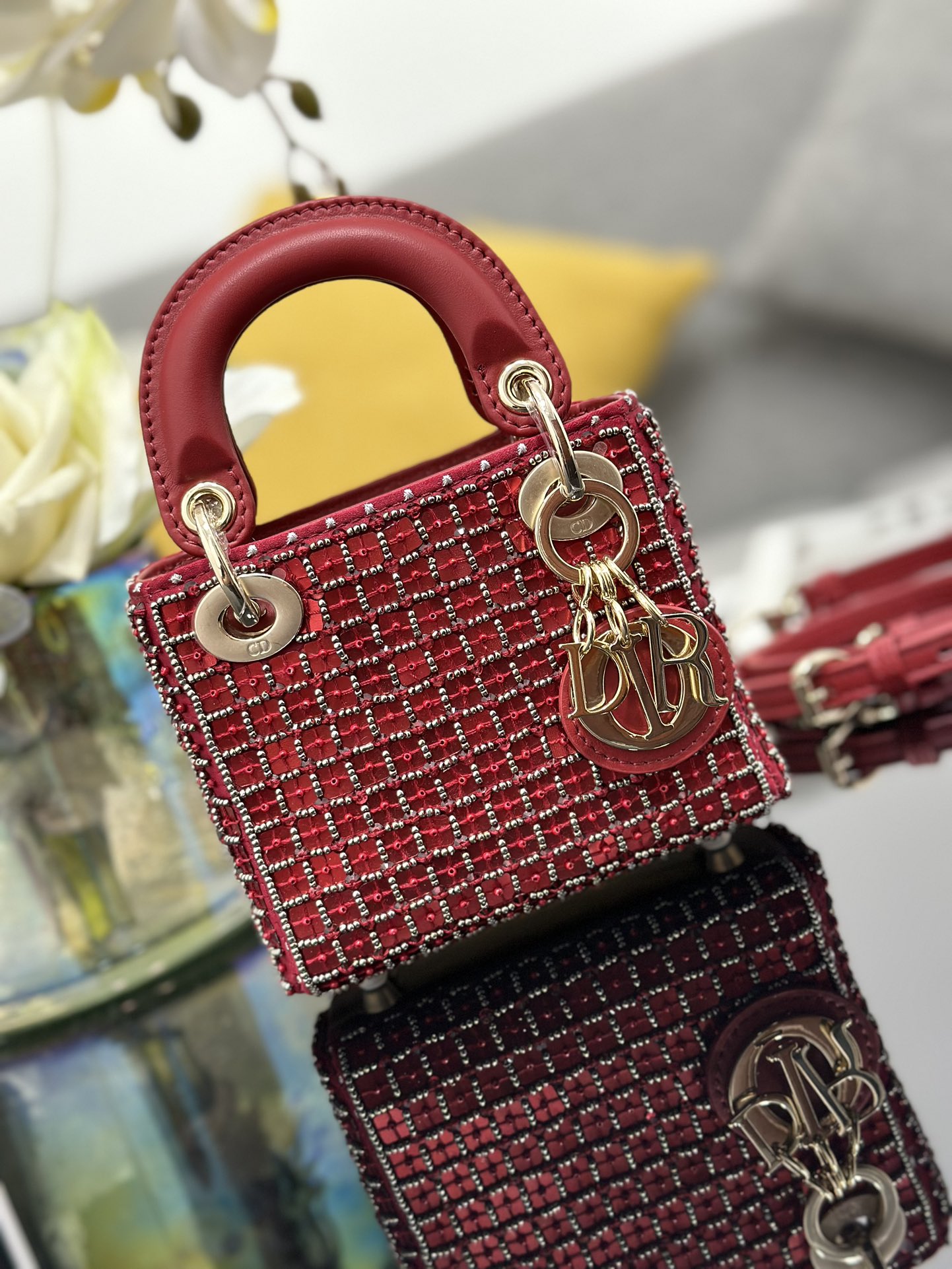 Top version Lady Dior handbag