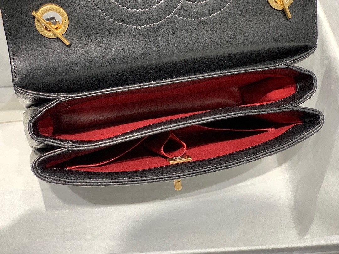 Chanel  Lambskin Quilted Trendy CC Top Handle Flap bag