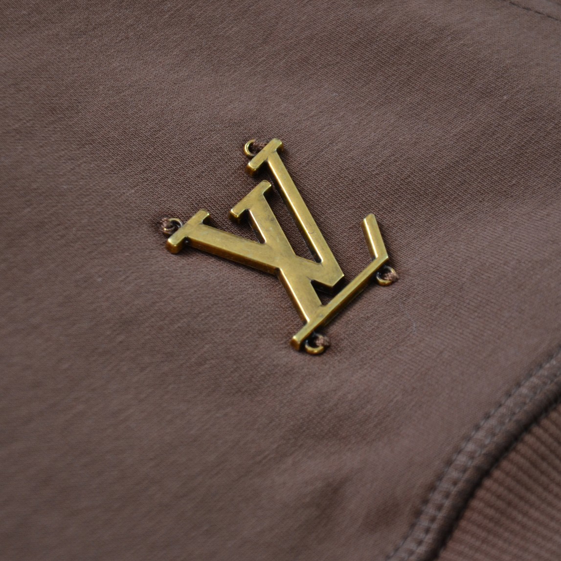 Replica Lv sunflower decorated hoodie