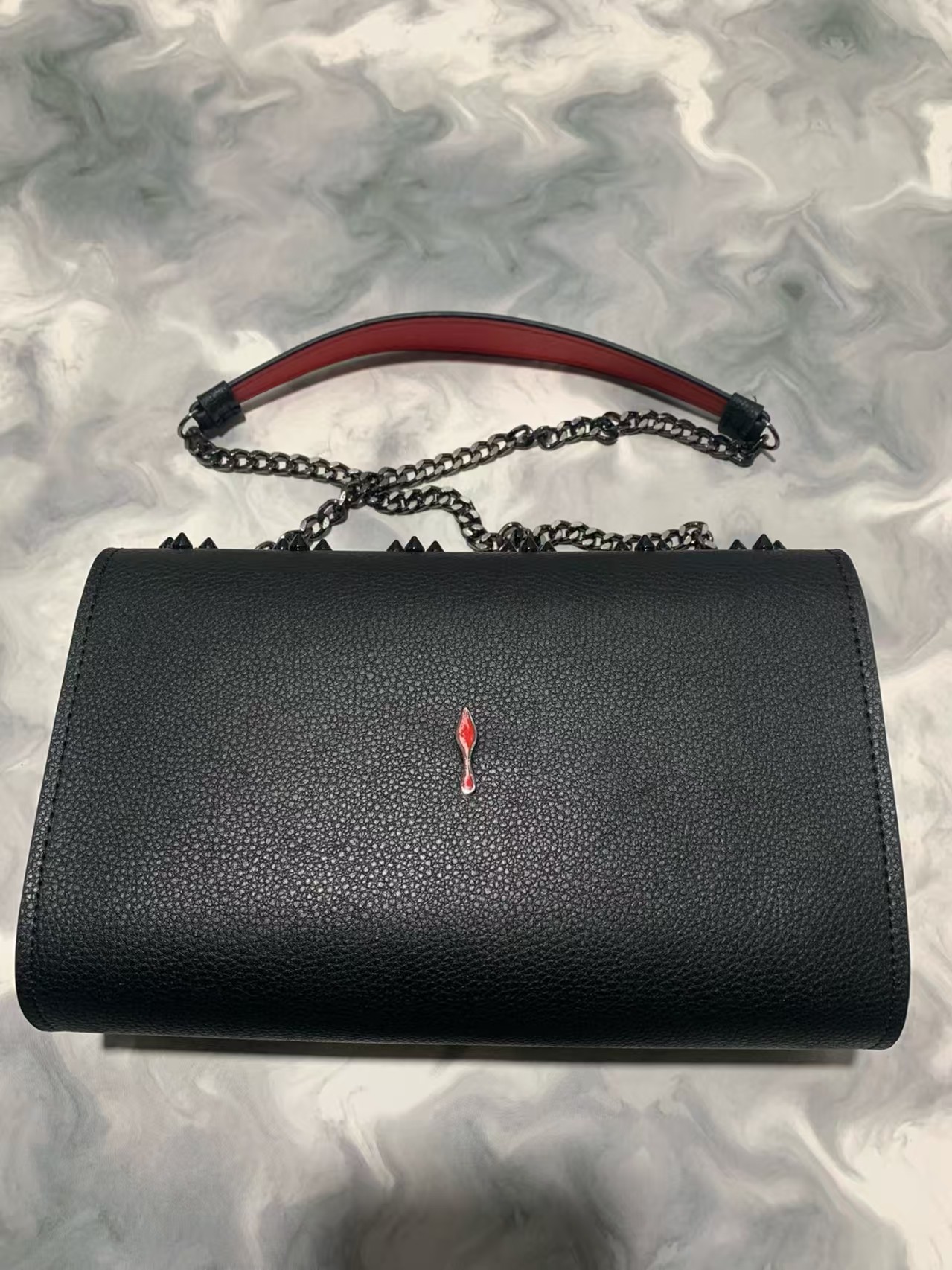 Top version chain shoulder bag