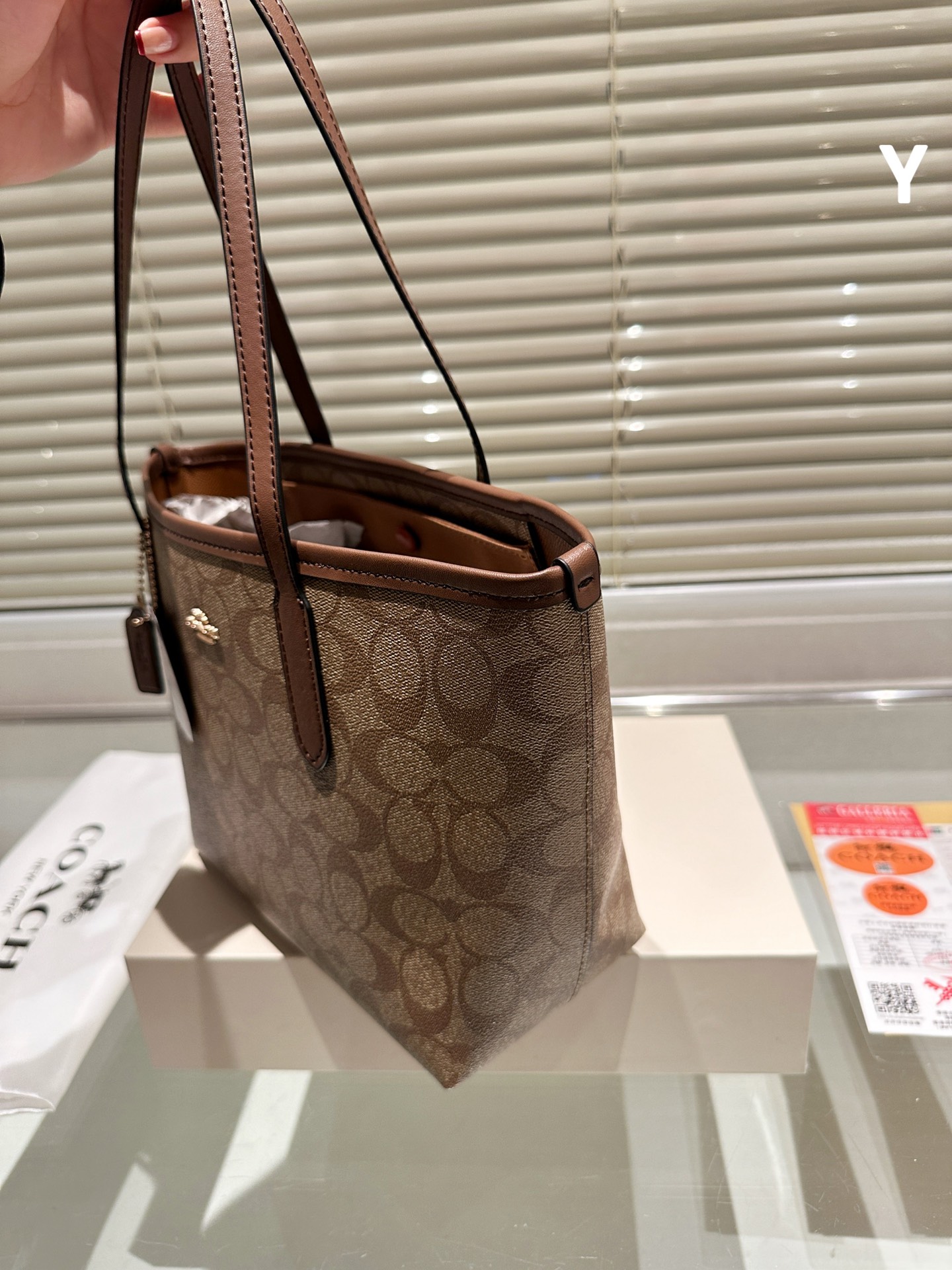 Replica Coach city Tote bag