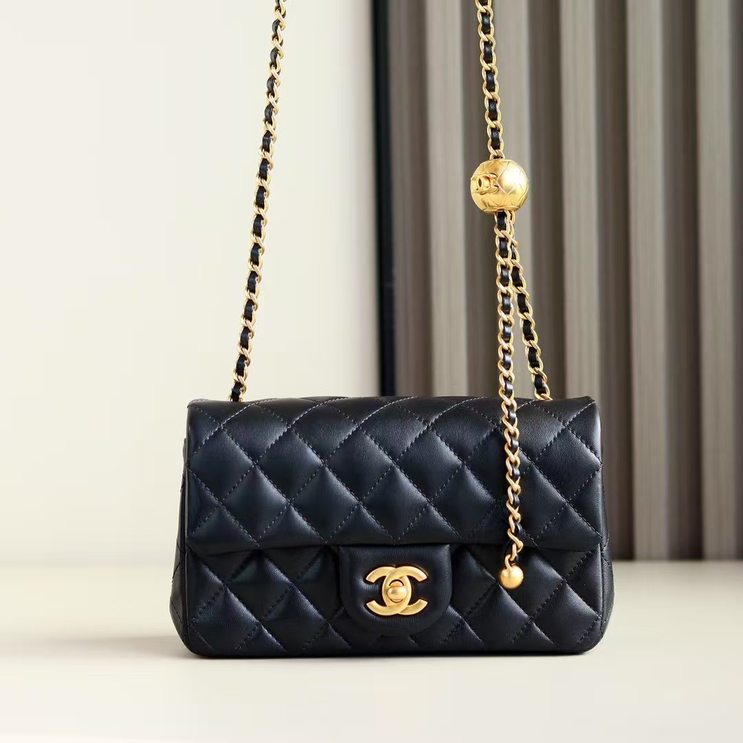Chanel cf classic flap bag Original sheepskin