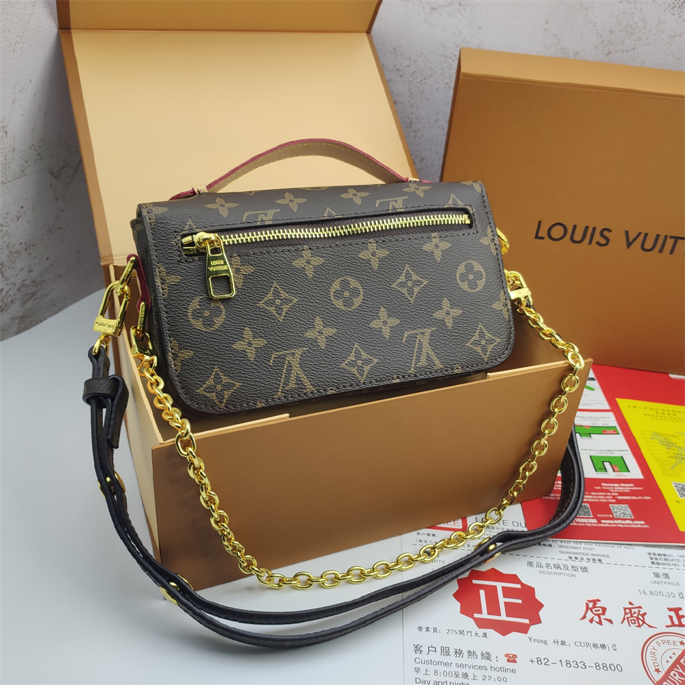 LV Replica Louis Vuitton Pochette Metis East West