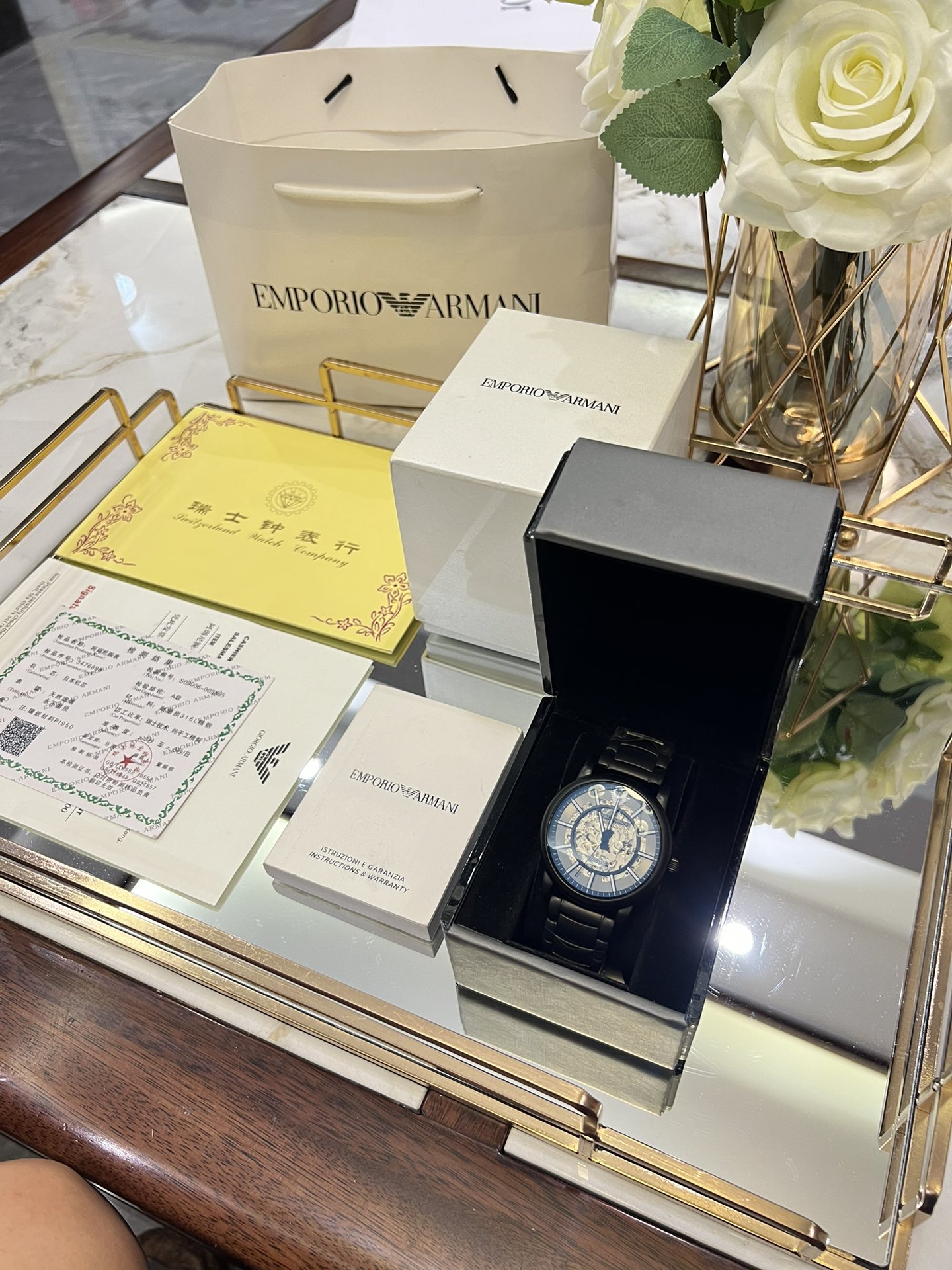 Replica Emporio Armani Meccanico Automatic Watch