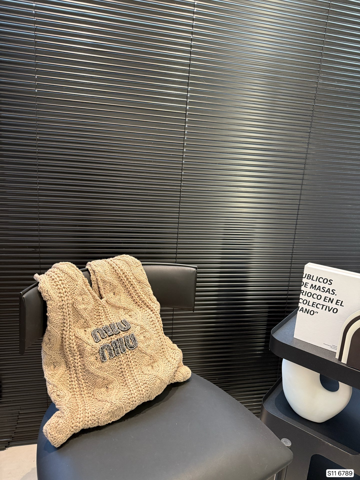 MiuMiu knitted hobo Tote bag