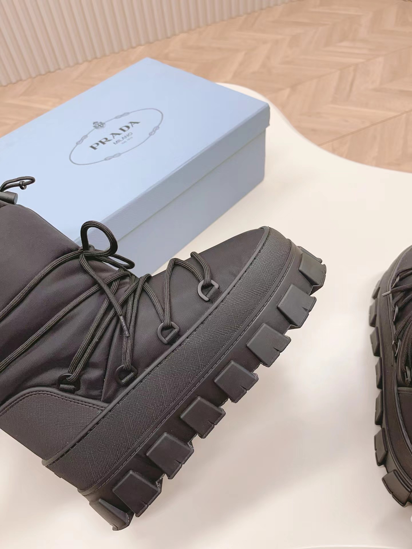 Top Quality Prada Boots Black