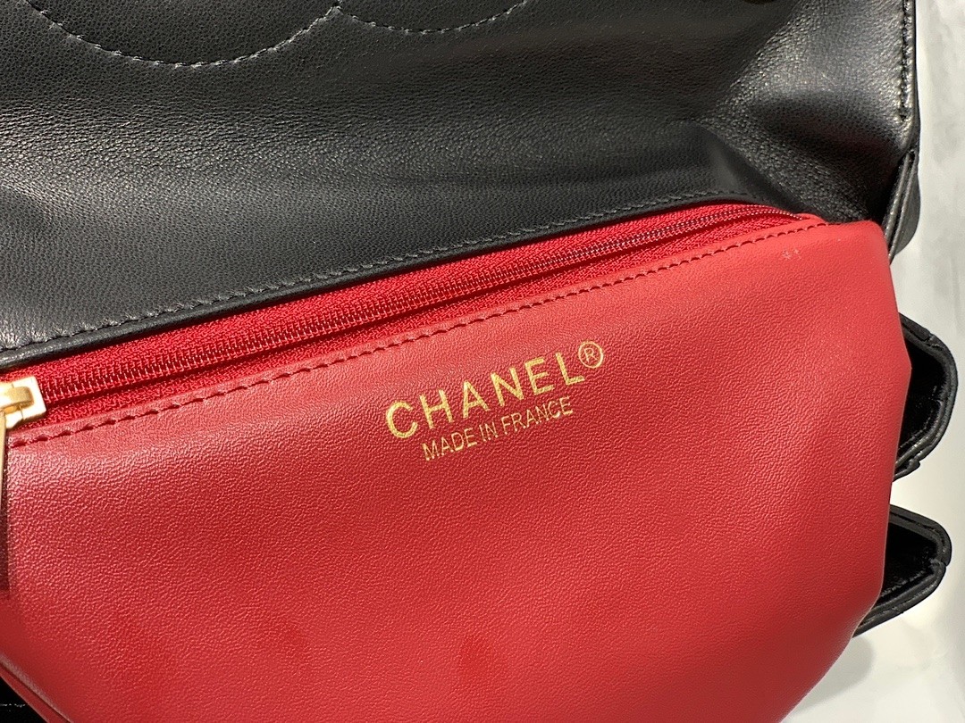 Chanel  Lambskin Quilted Trendy CC Top Handle Flap bag