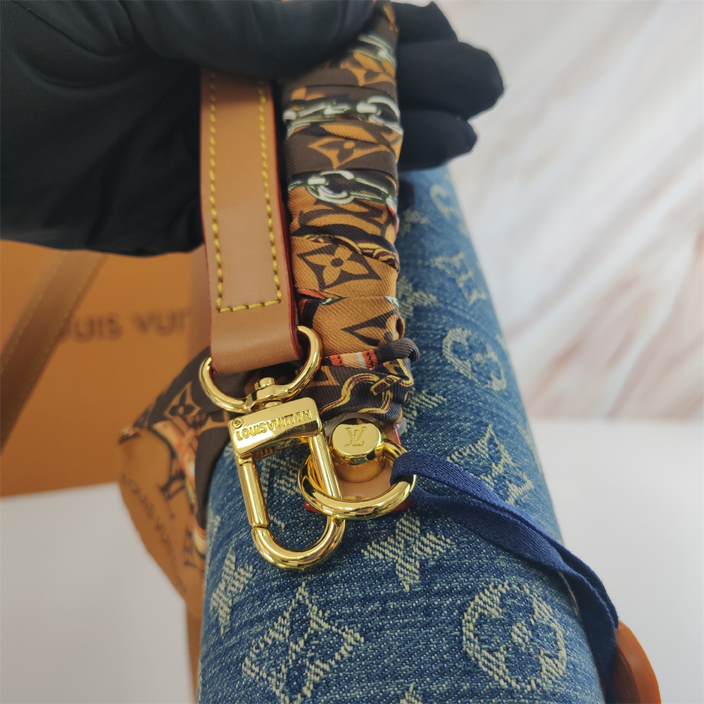 LV Louis Vuitton Denim Nurse Bag