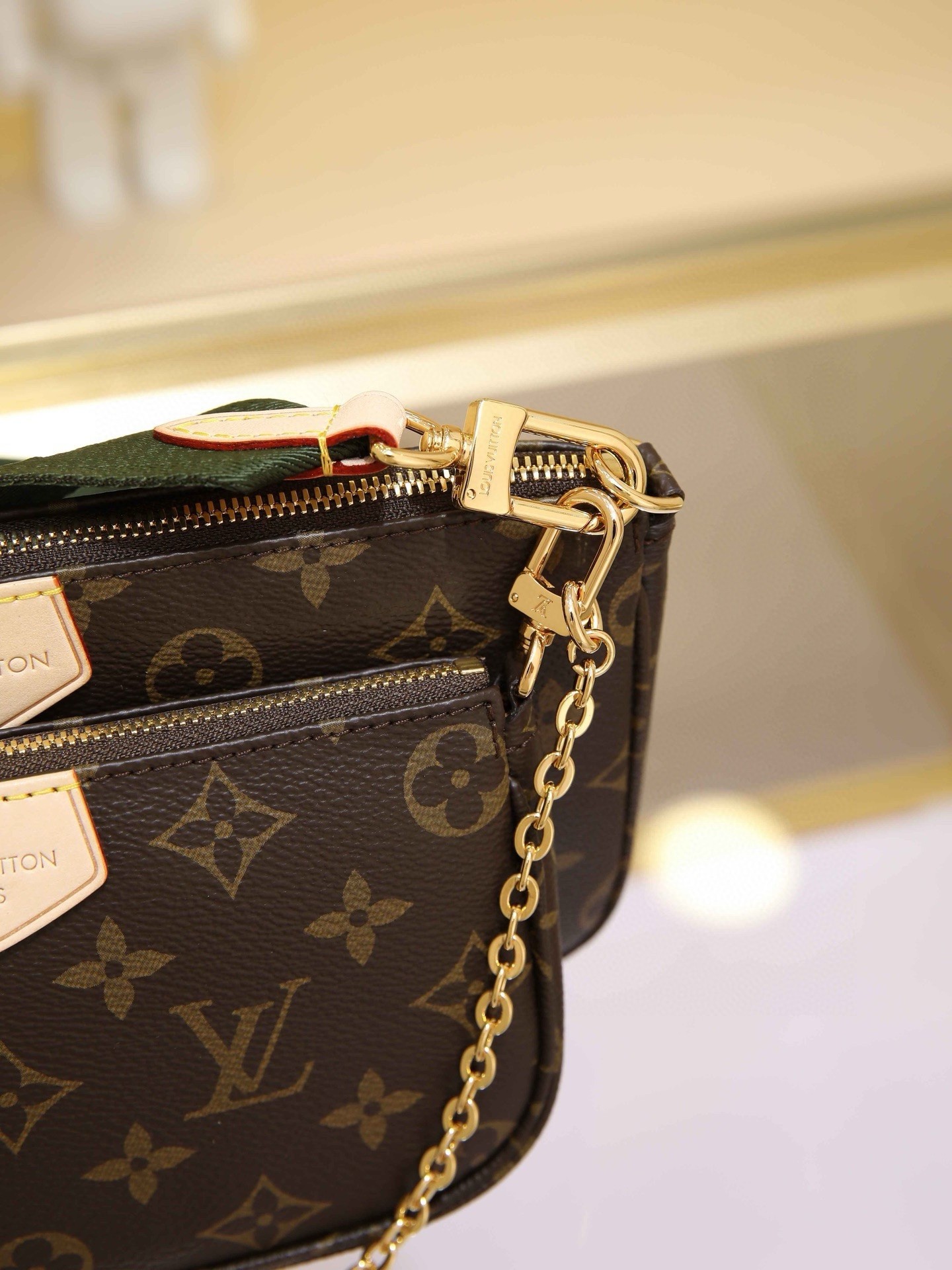 High quality LV Multi Pochette Accessories Monogram three piece set