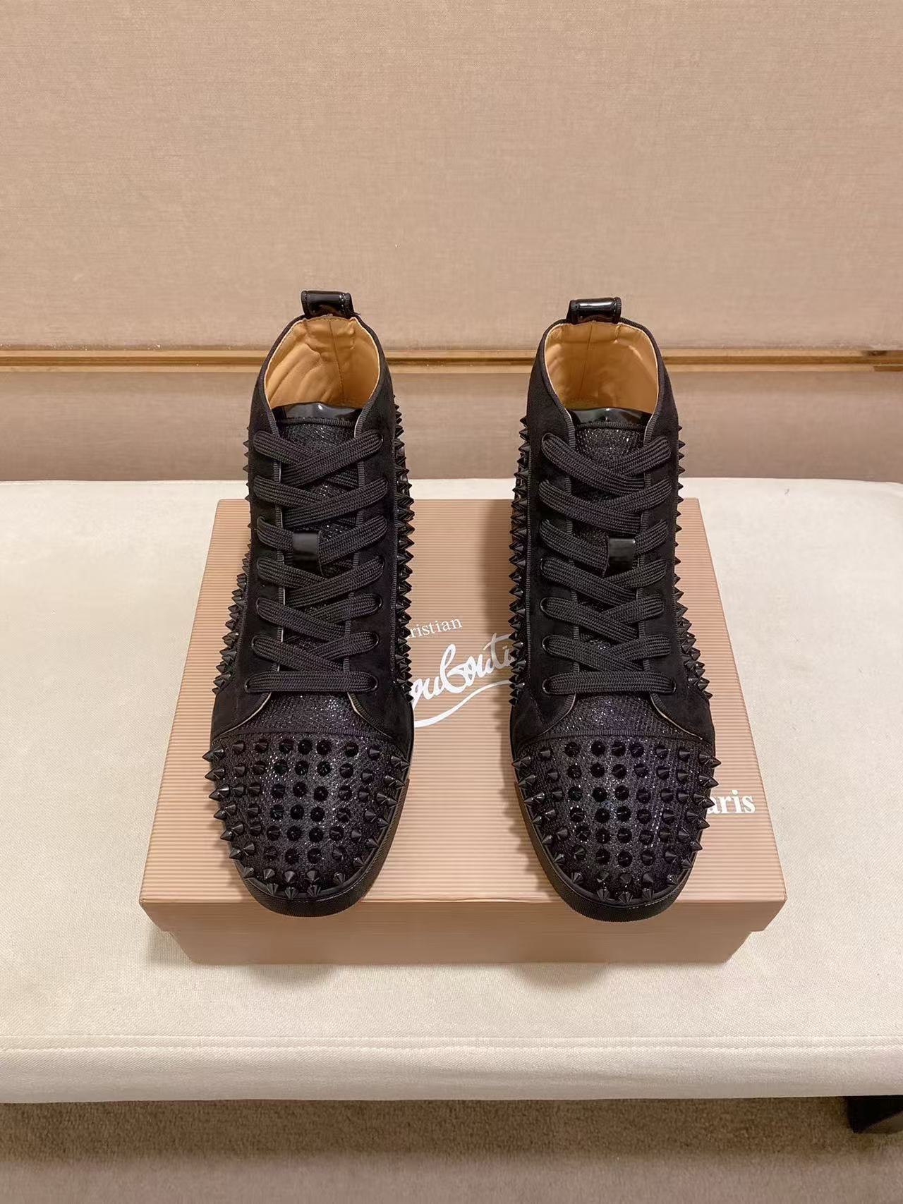 CL red sole series men's shoes