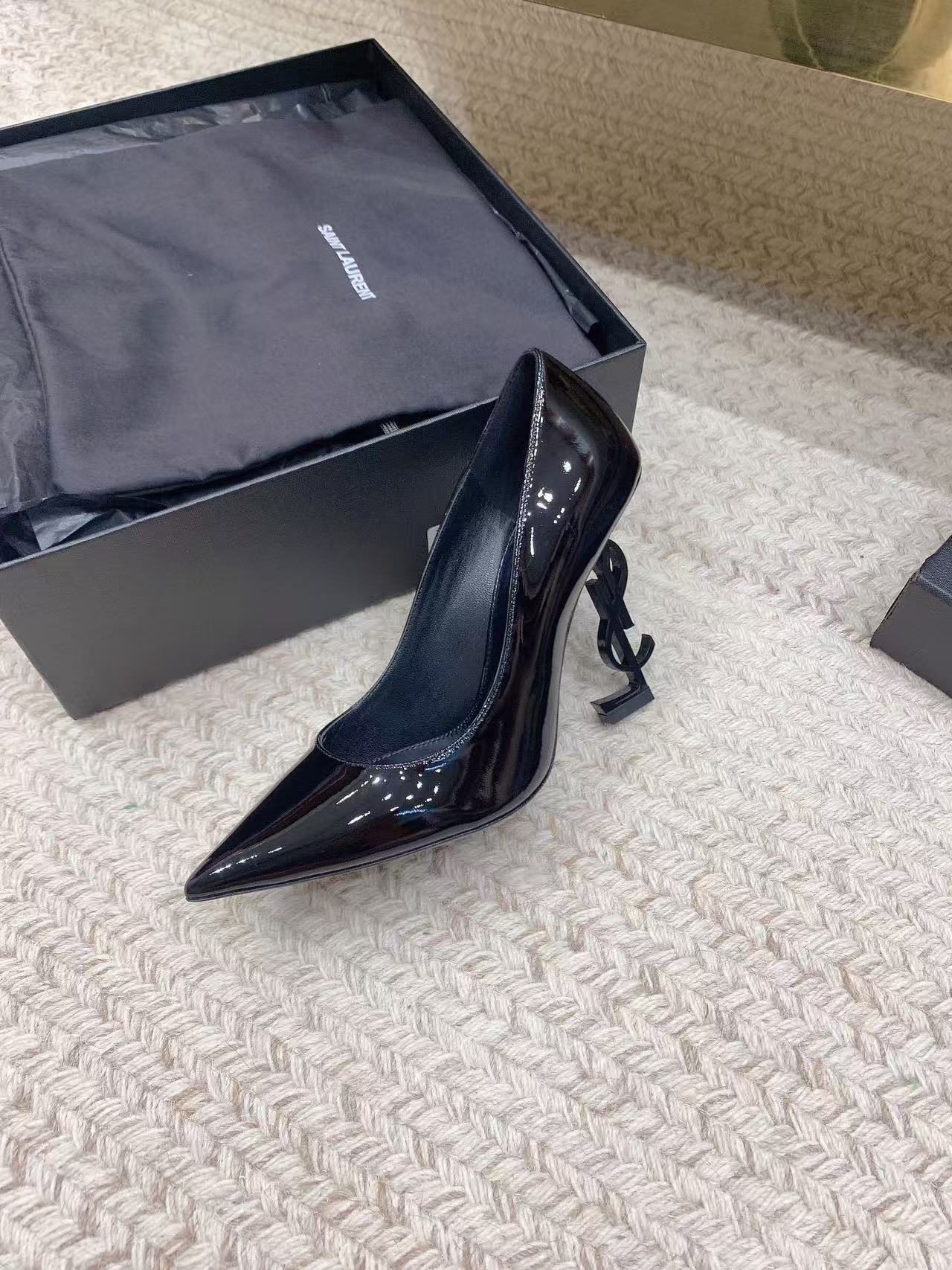 Saint Laurent High Heels Patent Leather