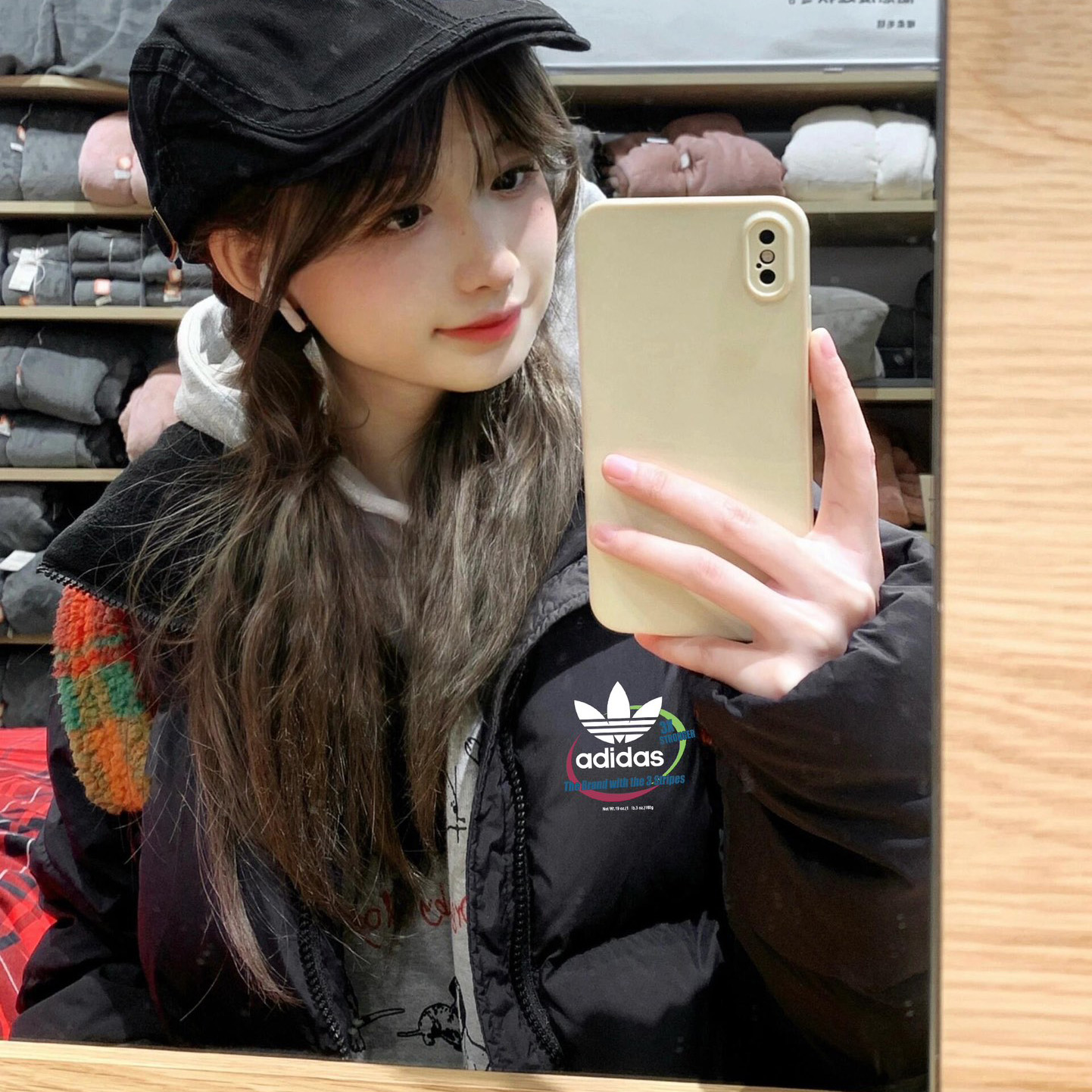 Adidas cotton jacket bread jacket