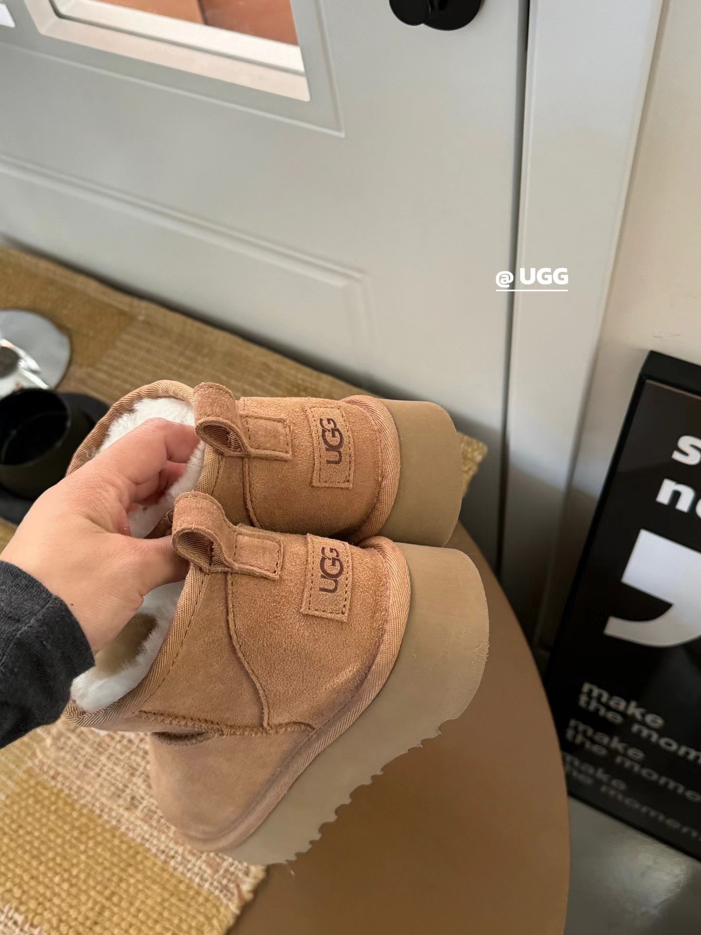 High Quality UGG Kardash Mini Platform Boots