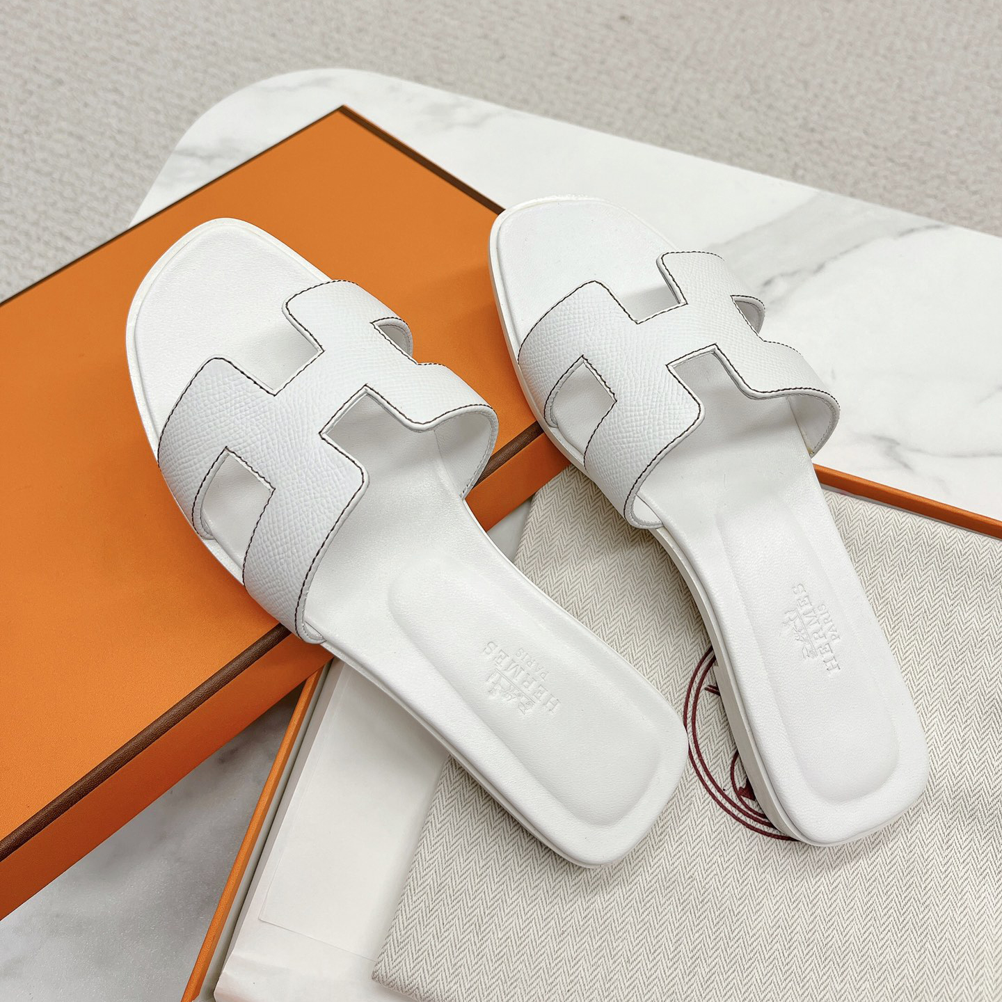 Hermes High quality original slippers