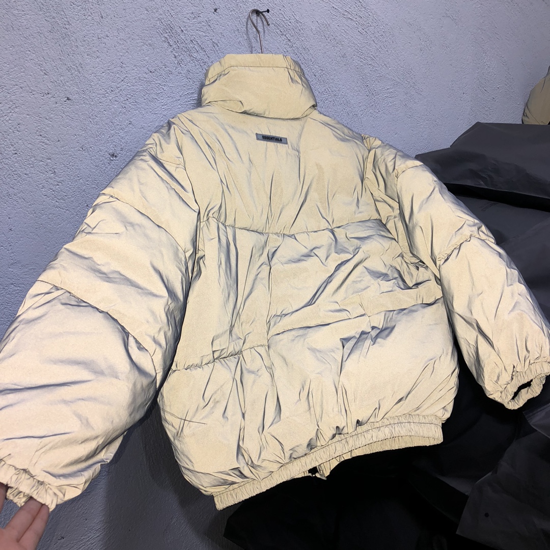 FOG ESSENTIALS 3M Reflective bread and cotton jacket