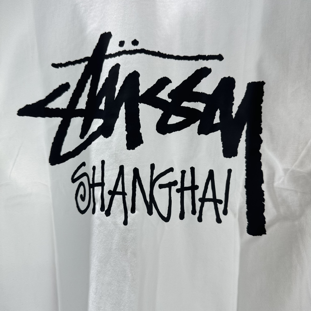 Stussy FW24 Loose round neck long sleeved T-shirt unisex