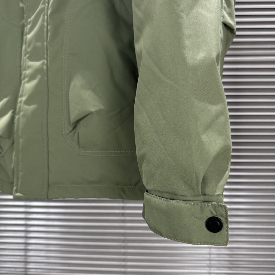 STONE ISLAND Graphene heated down cotton jacket
